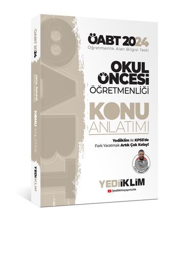 Yediiklim 2024 ÖABT Okul Öncesi Öğretmenliği Konu Anlatımı