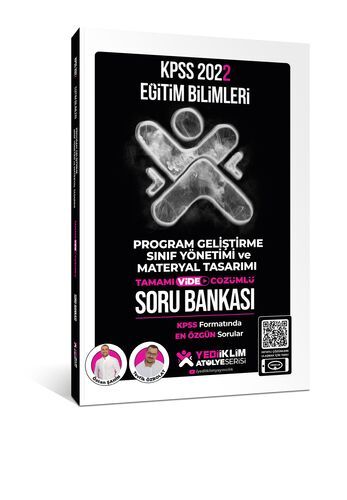 Yediiklim Yayınları 2022 KPSS Eğitim Bilimleri Atölye Serisi Program Geliştirme- Sınıf Yönetimi ve Materyal Tasarımı Tamamı Vide