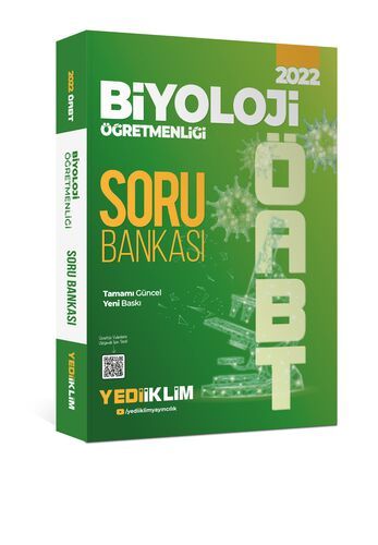 Yediiklim Yayınları 2022 ÖABT Biyoloji Öğretmenliği Soru Bankası