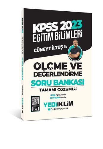 Yediiklim Yayınları 2023 KPSS Eğitim Bilimleri Ölçme ve Değerlendirme Tamamı Çözümlü Soru Bankası