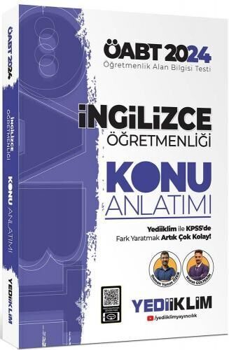 Yediiklim Yayınları 2024 ÖABT İngilizce Öğretmenliği Konu Anlatımı