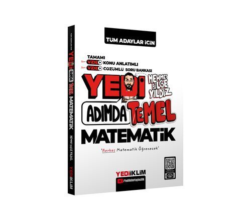 Yediiklim Yayınları Yedi Adımda Temel Matematik Video Konu Anlatımlı Video Çözümlü Soru Bankası