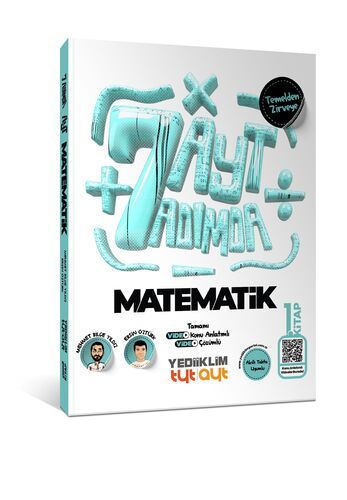 Yediiklim Yayınları AYT Yedi Adımda Temelden Zirveye Matematik Tamamı Video Konu Anlatımlı ve Tamamı Video Çözümlü 1. Kitap