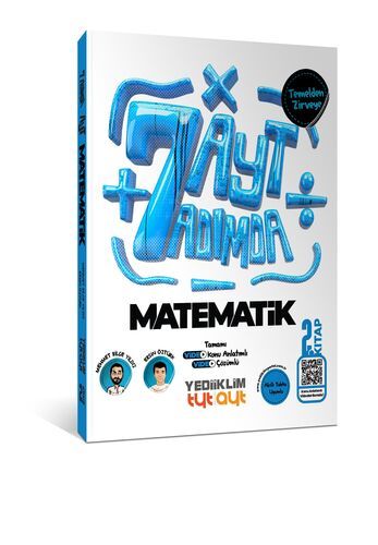 Yediiklim Yayınları AYT Yedi Adımda Temelden Zirveye Matematik Tamamı Video Konu Anlatımlı ve Tamamı Video Çözümlü 2. Kitap