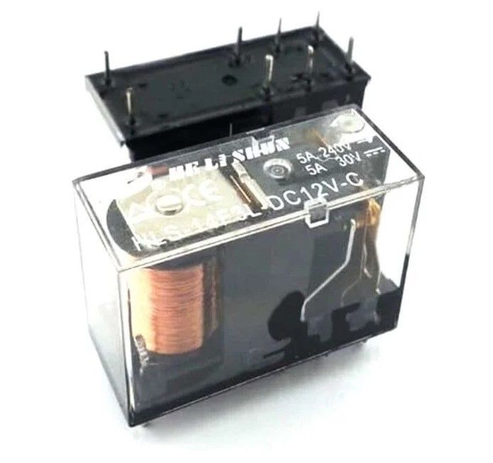 12V Çift Kontaklı Role HLS-14F3L-DC12V-C