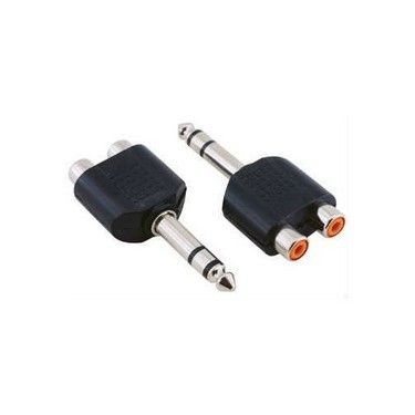 2 Rca Dişi 6.3mm Stereo Erkek Jak #2