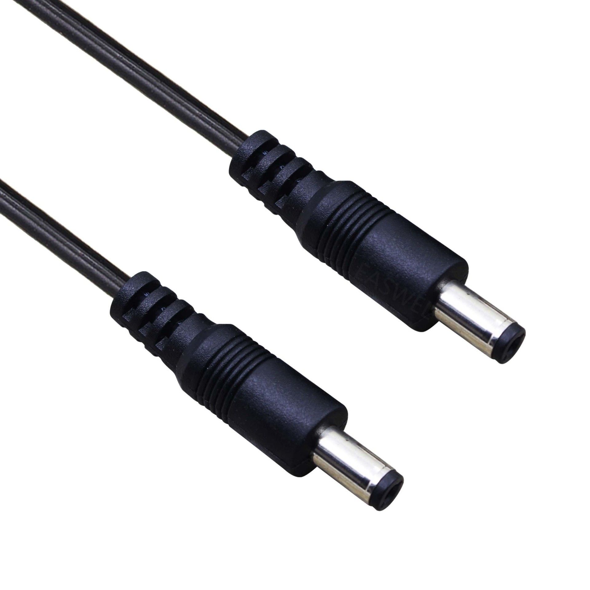 5.5mm x 2.5mm Düz Jaklı Notebook Adaptör Kablosu