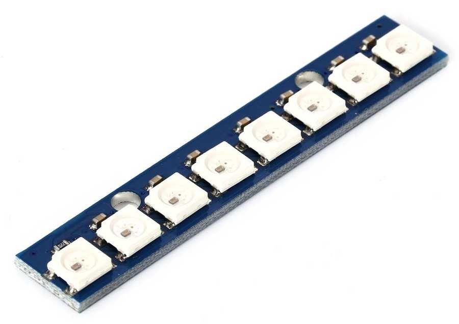 ARD-MDL-965 GY-WS2812B-8 8 Bit 5050 RGB Şerit Led