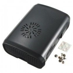 ARD-YDP-1750 Raspberry Pi 4 Siyah Fan Uyumlu Kutu