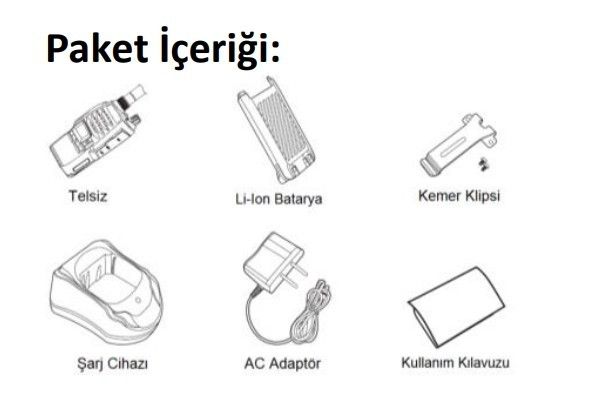 Aselsan A446 El Telsizi Pmr Pil Ve Şarj Dahil #2