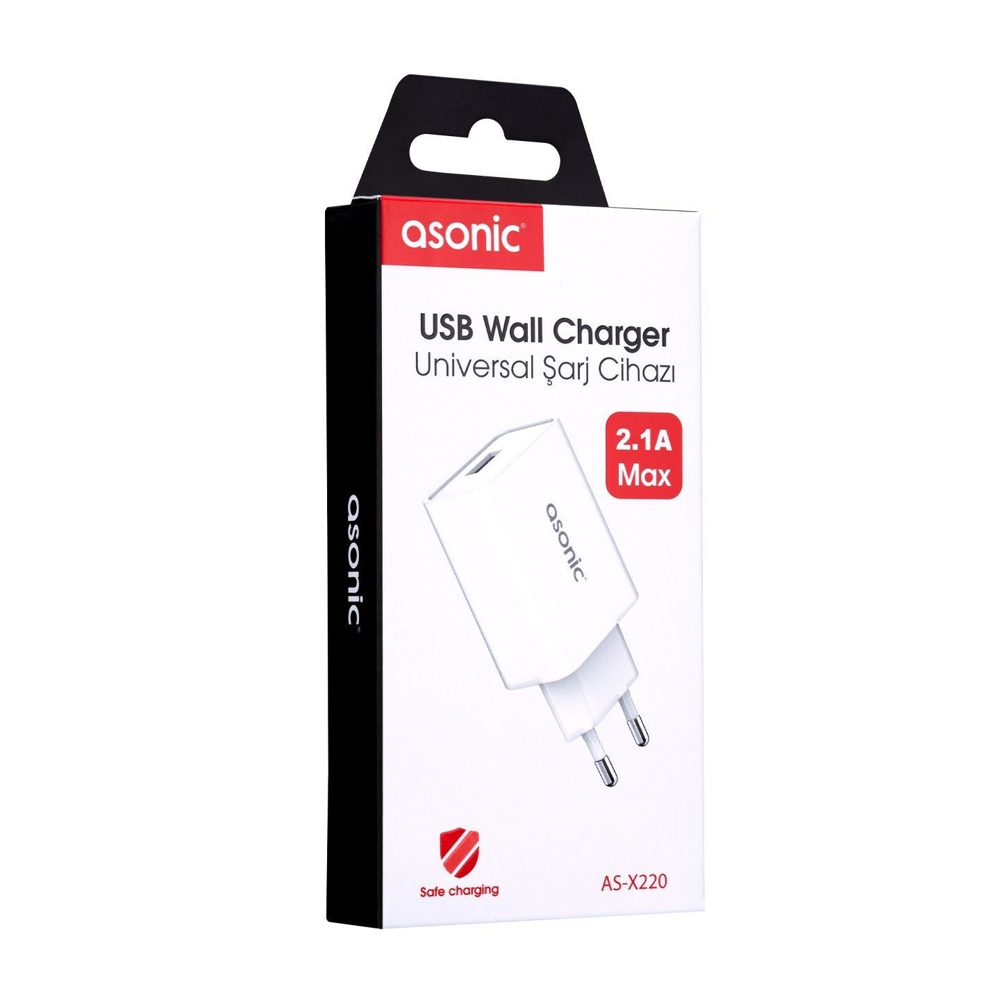 Asonic AS-X220 10.5W 2.1A Usb Şarj Adaptörü #3