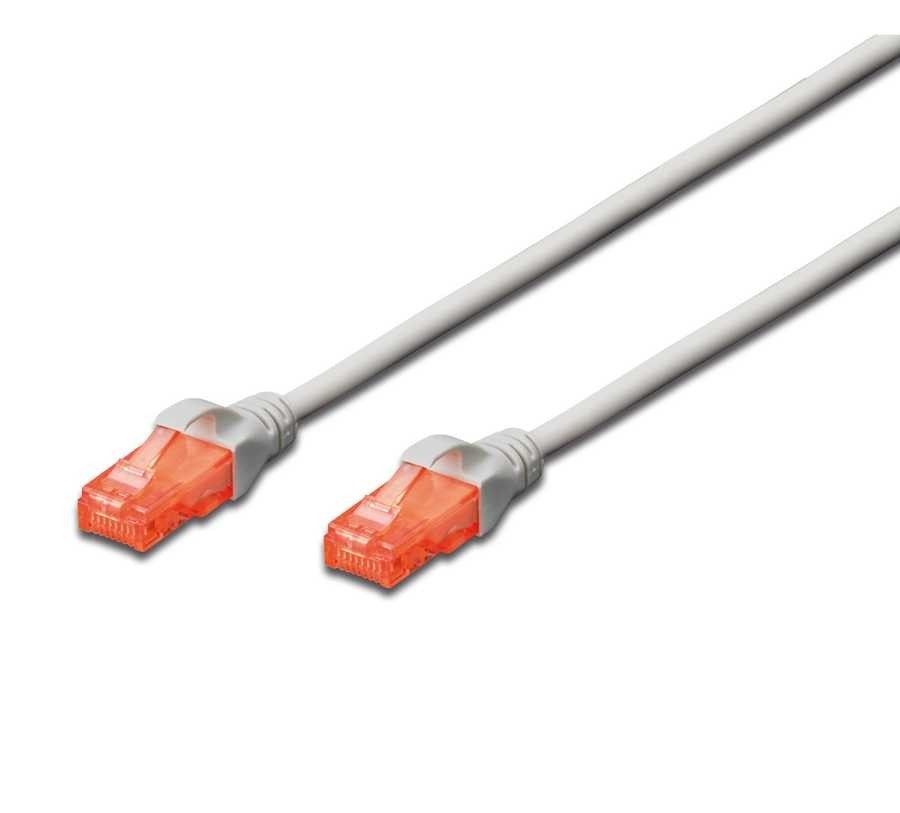 Assmann DK-1617-0025 25cm Cat6 LSZH Patch Gri