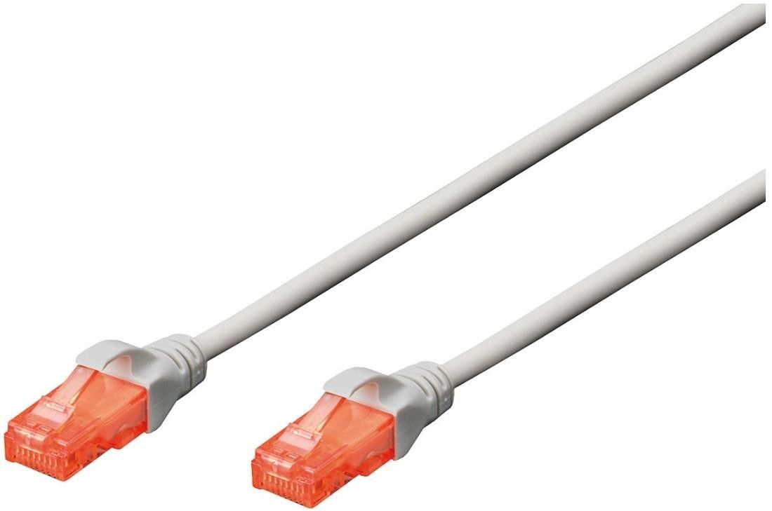 Assmann DK-1617-020 2m Cat6 LSZH Patch Kablo Gri