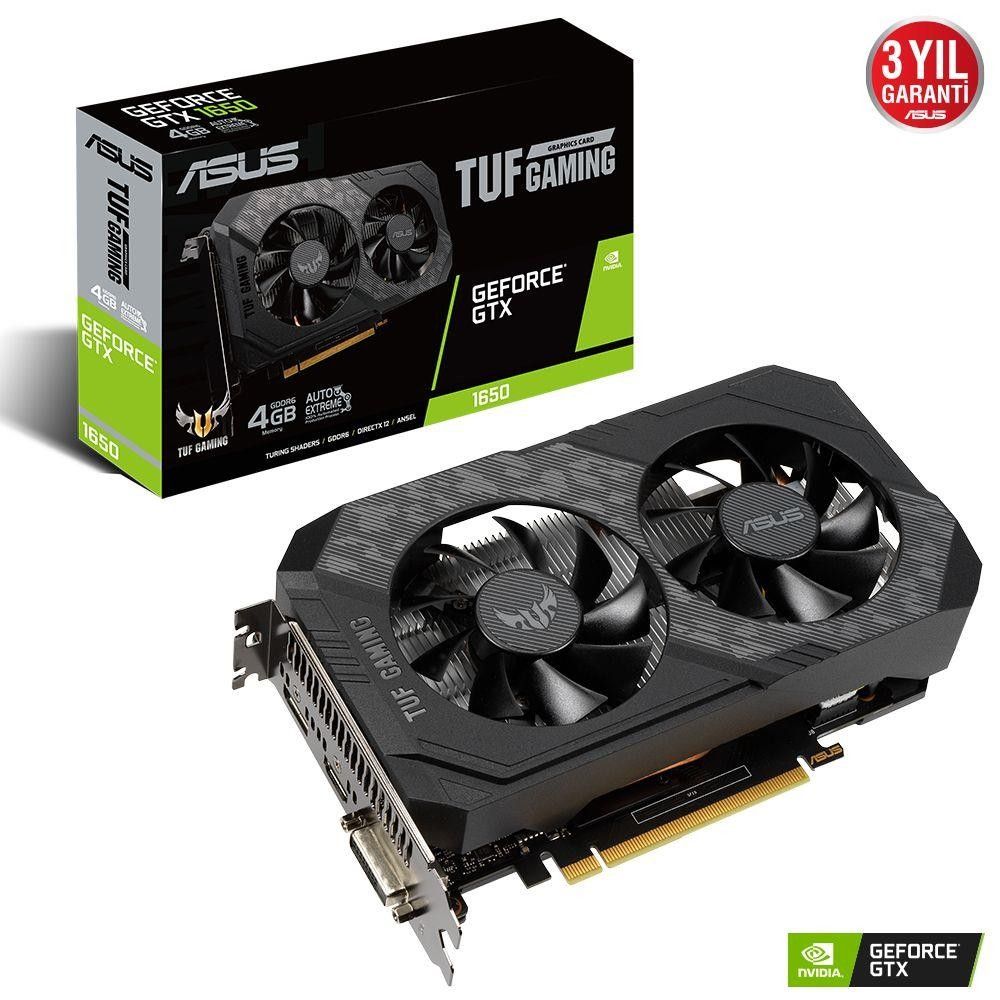 Asus Geforce GT1650 Gaming 4Gb 128Bit GDDR6 Ekran