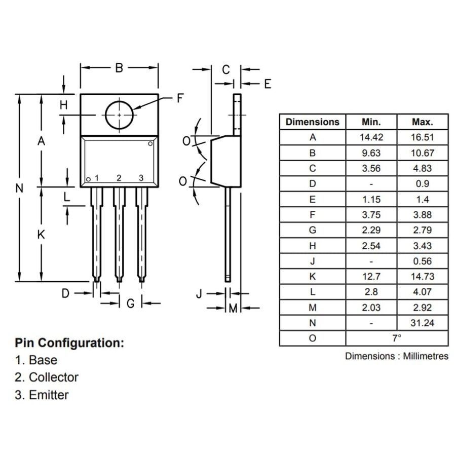 BDX 53C Transistör #3