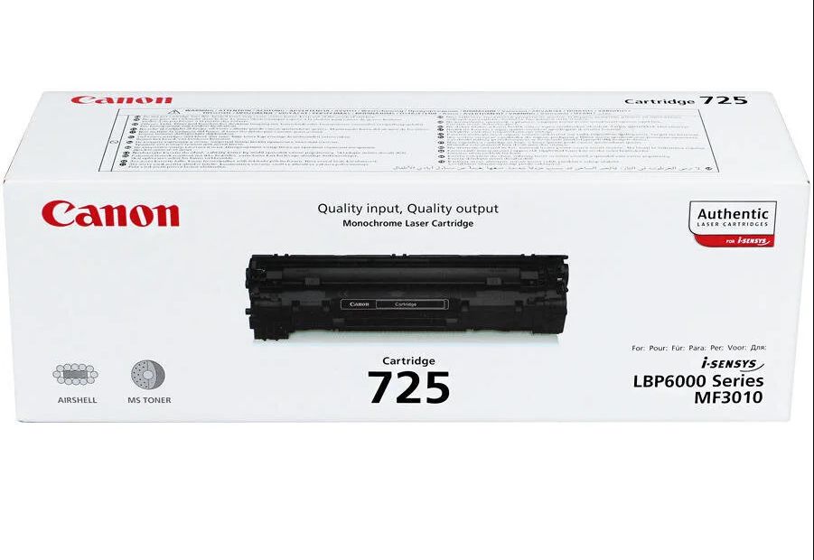 Canon CRG-725 Toner Siyah