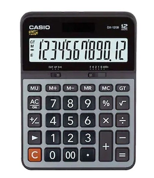 Casio DX-120B Orta Boy Hesap Makinası