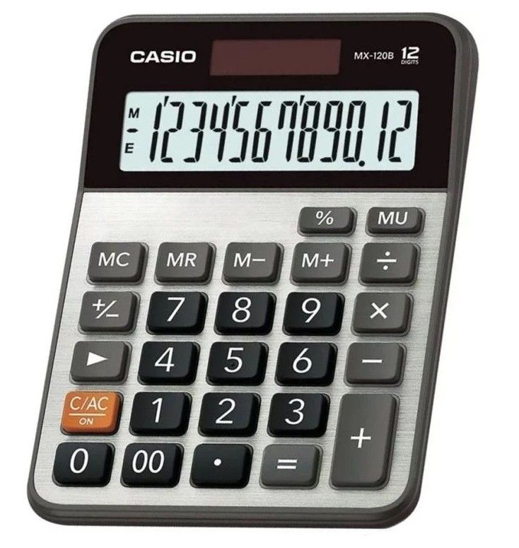 Casio MX-120B Hesap Makinası