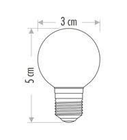 Cata CT-4071 1W Ledli Top Gece Ampulü Kırmızı #2