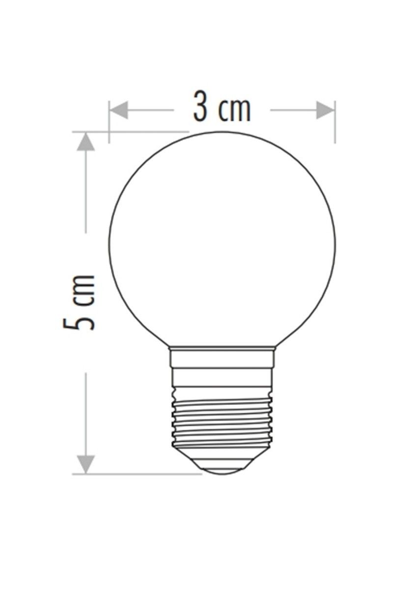 Cata CT-4071 1W Ledli Top Gece Ampulü Mavi #2