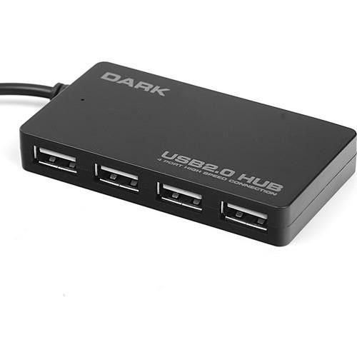 Dark 4 Port USB 2.0 USB Hub #2