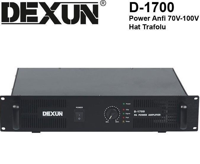 Dexun D-1700 700 W 70V-100V Hat Trafolu Power Anfi #2