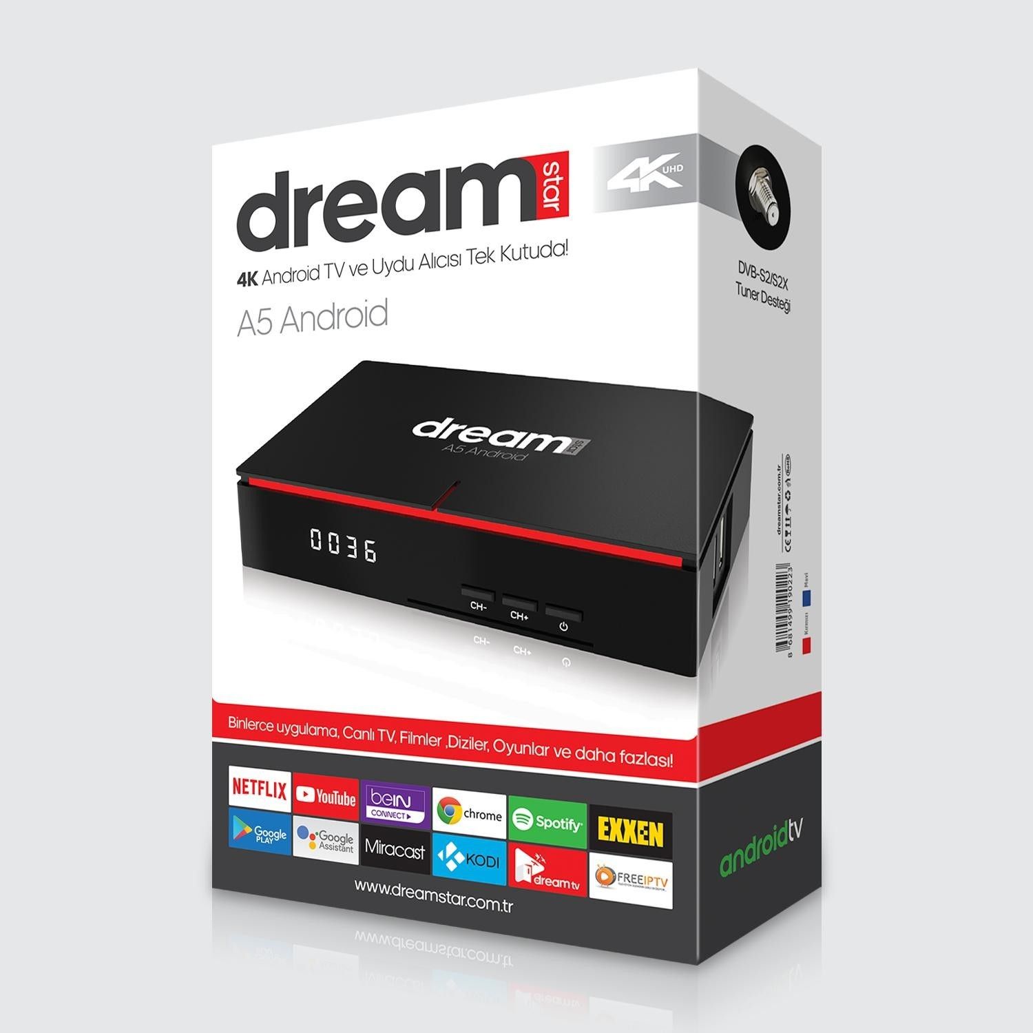 Dreamstar A5 Android Pro 4K Tv Box #2