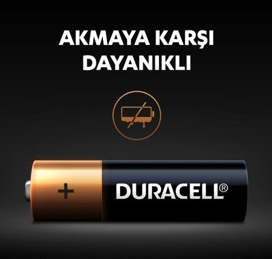 Duracell AA Kalem Pil (2 li Blister) (K.100)