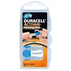 Duracell Activair-675 6 lı İşitme Cihazı Pili