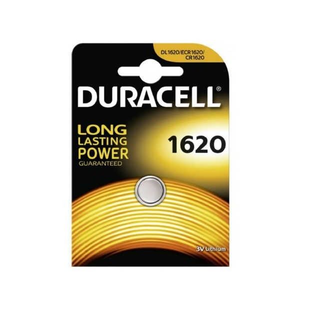 Duracell CR1620 3V Lityum Pil (Tekli Blister)