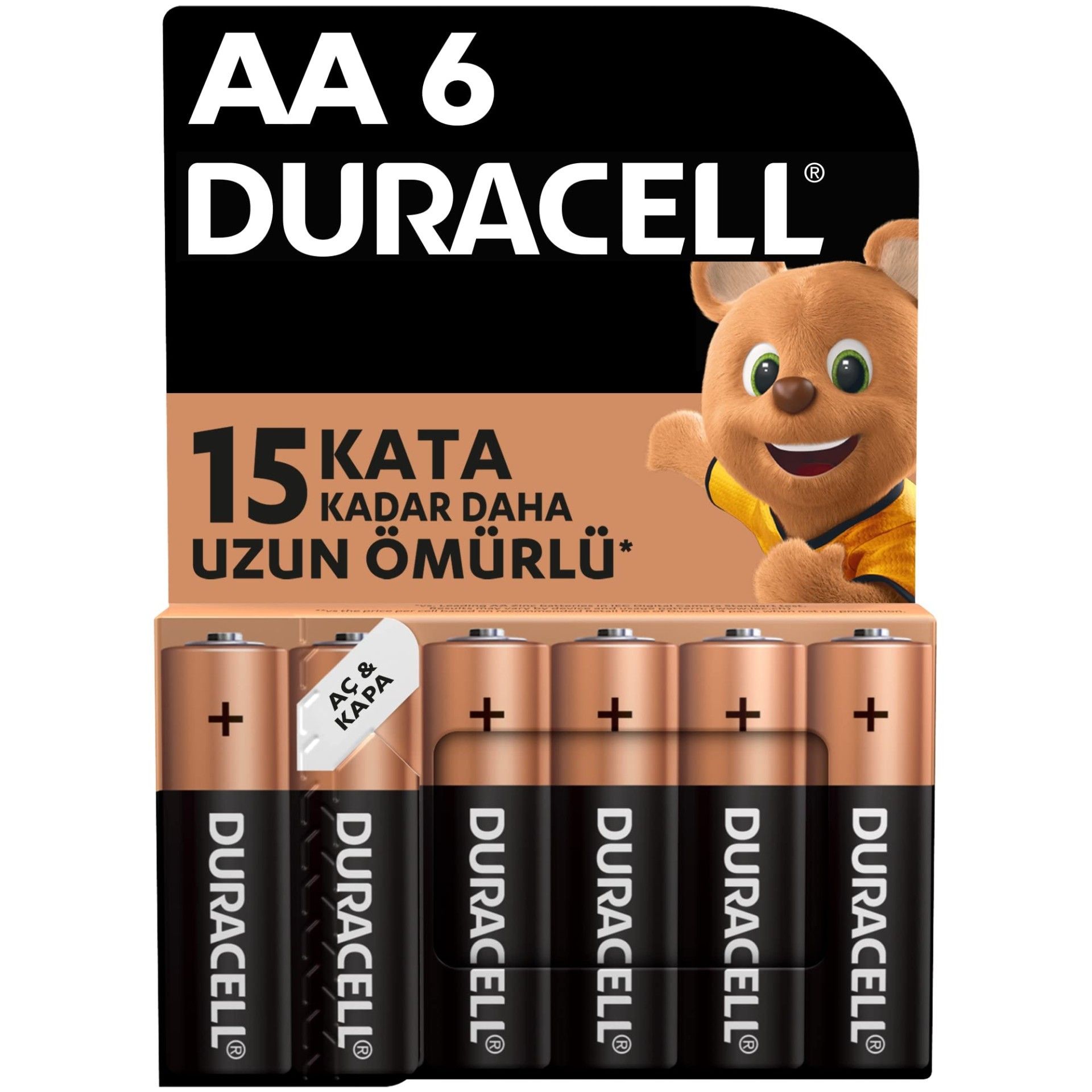 Duracell Optimum AA Kalem Pil (6 lı)