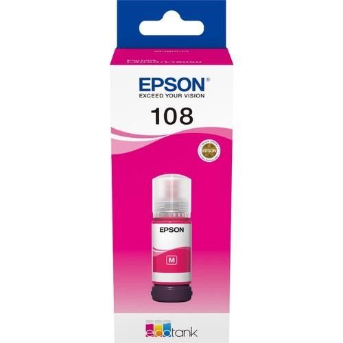 Epson 108 Ecotank 70ml. Mürekkep Magenta