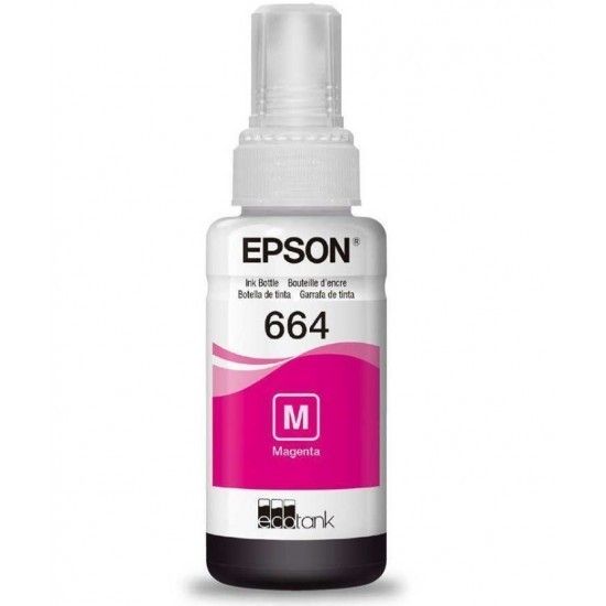 Epson 664 70ml. Mürekkep Magenta (Kırmızı)