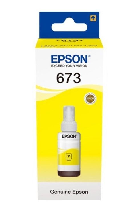 Epson 673 70ml. Mürekkep Yellow (Sarı)