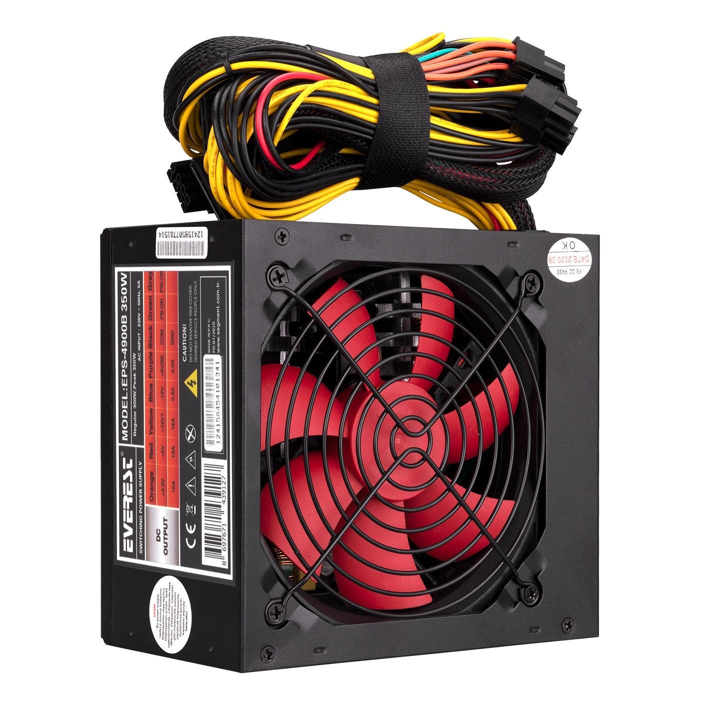 Everest EPS-4900B 350W 3xSata 6+4 Pin Power Supply #2