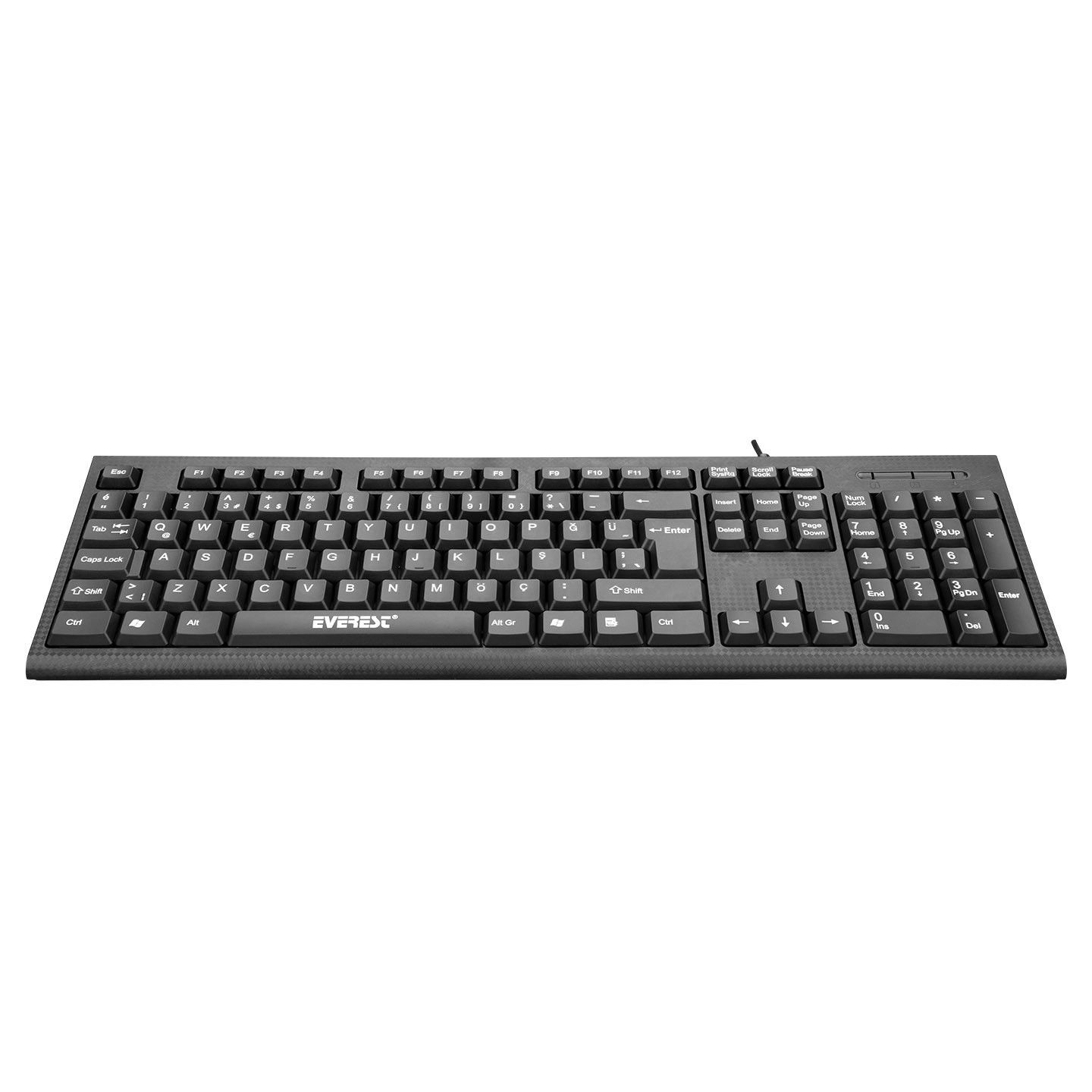 Everest KB-871U Siyah Usb Q Standart Klavye #2