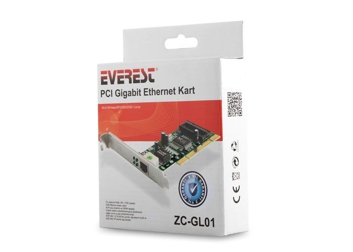 Everest ZC-GL01 PCI Gigabit Ethernet Kart #4