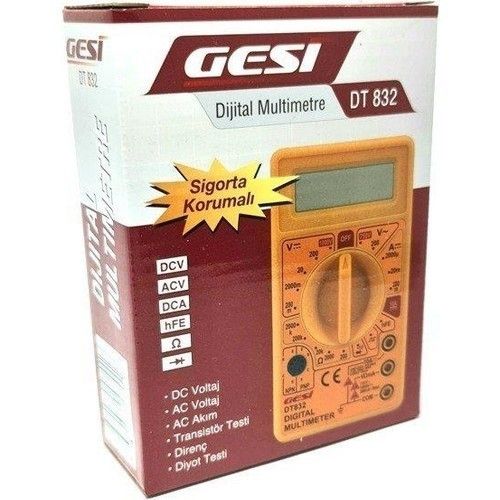 Gesi DT-832 Dijital Multimetre #3