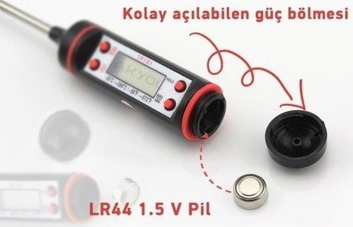 Gesi TP-101 Sıvı Tipi Dijital Termometre #3