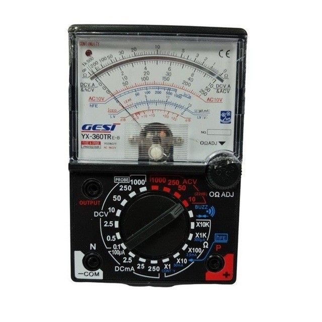 Gesi YX-360TRE-B Analog Multimetre