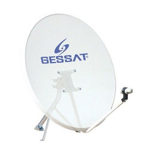 Gessat 080cm Ofset Çanak Anten Takımı