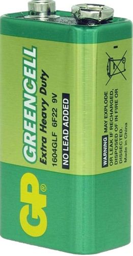 GP 1604GLF 9V Greencell Pil (Tekli Blister) #2