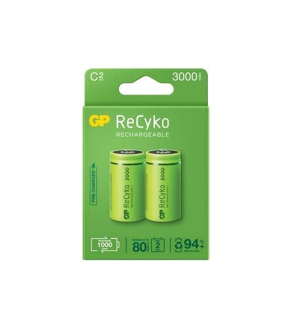 GP 300CHCB-2EB2 3000mAh C Boy Şarjlı Pil 2 li #2