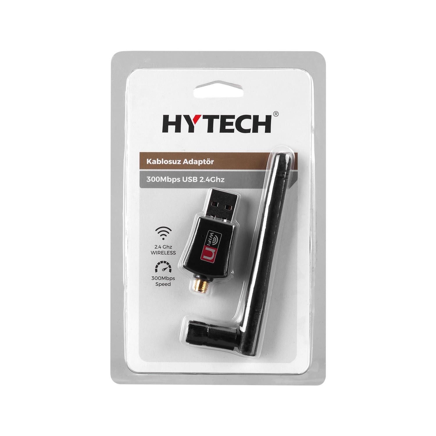 Hytech HY-310N 300 Mbps Kablosuz Ağ Adaptörü #3