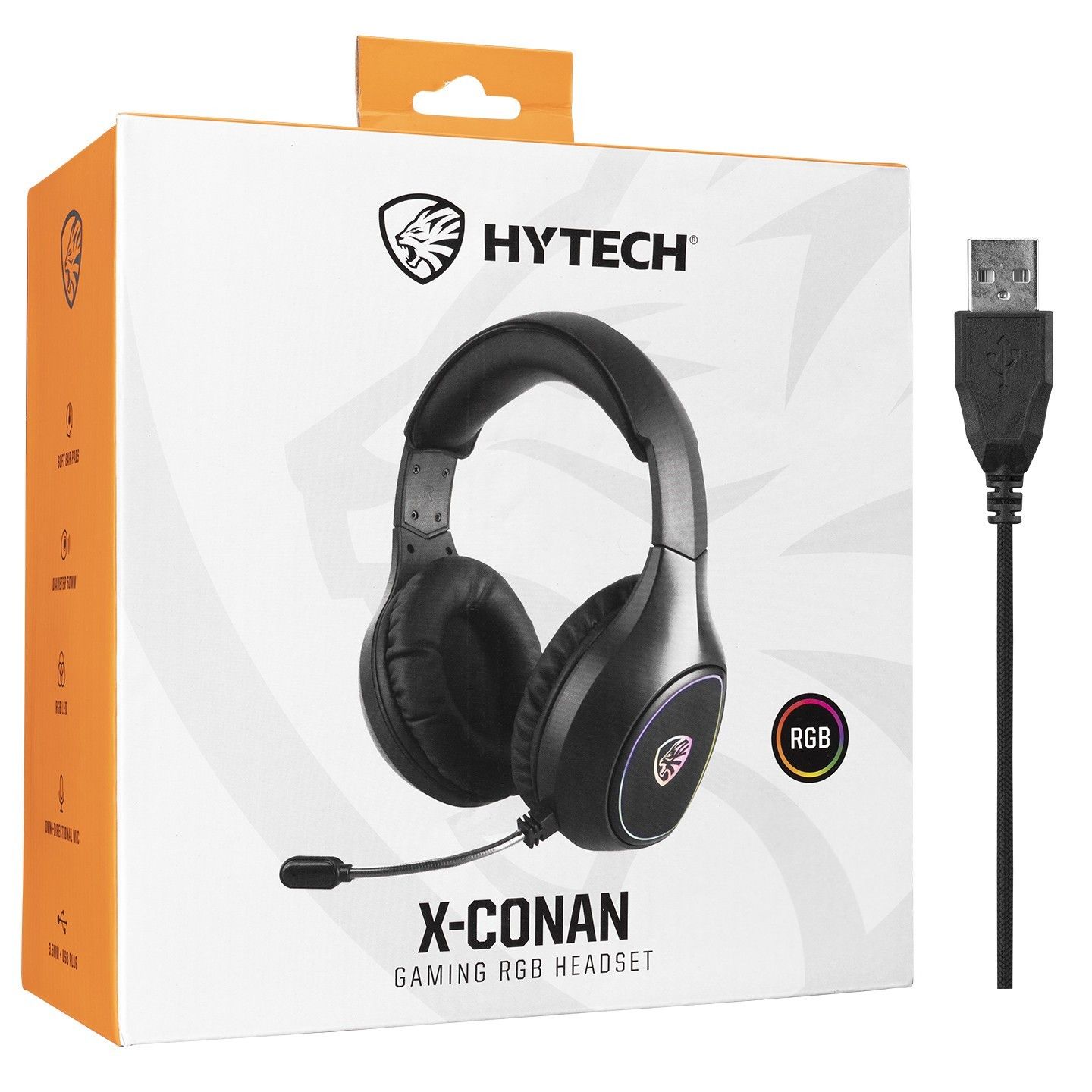 Hytech HY-G5 X-CONAN Siyah Rgb Oyuncu Kulaklık #2