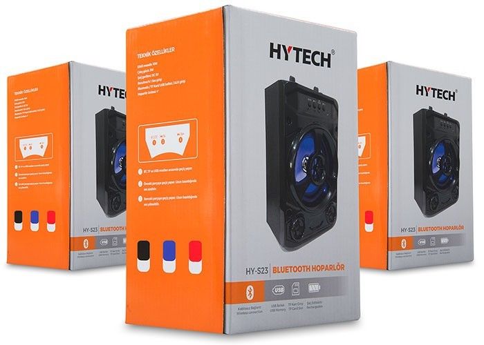 Hytech HY-S23 3W 5V Siyah Usb/SD/Aux/BT Speaker #2