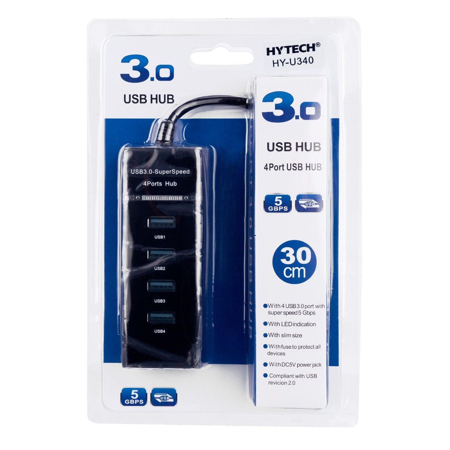 Hytech HY-U340 4 Port USB 3.0 HUB #2