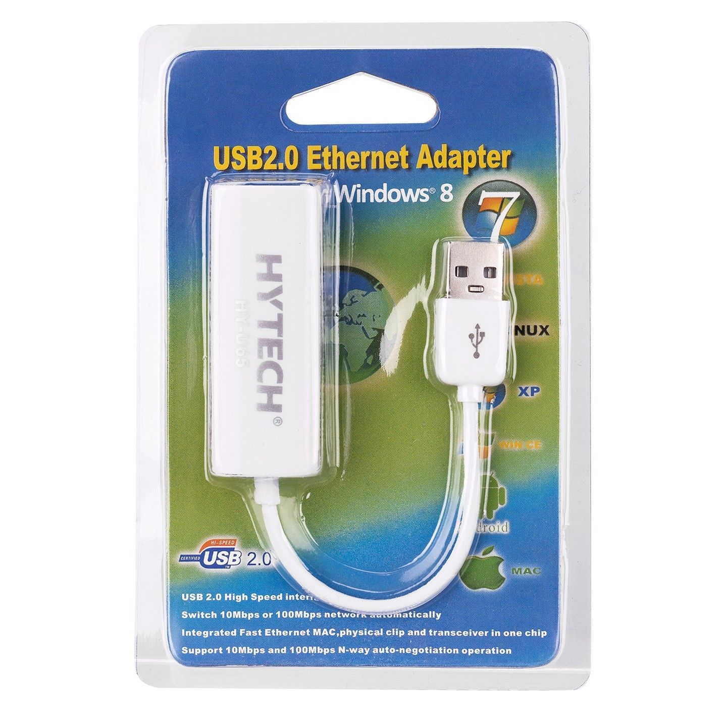 Hytech HY-U65 Usb 2.0 to RJ45 Ethernet Çevirici #3