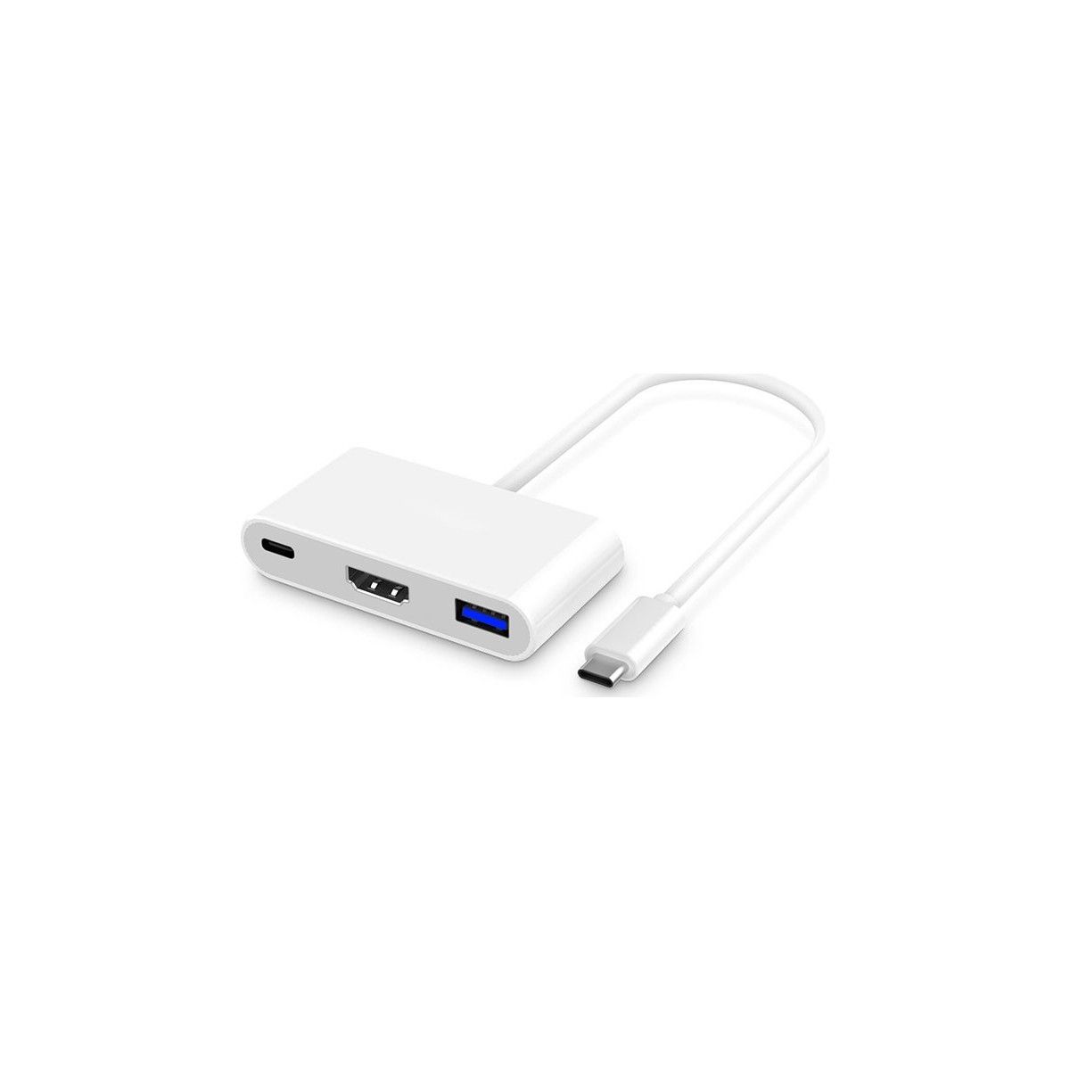 Hytech HY-USBC20 Type-C to Hdmi+Usb+Type-C Hub