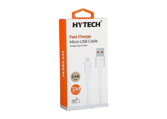 Hytech HY-X893 3m 2.4A Usb Beyaz Şarj Kablosu #2